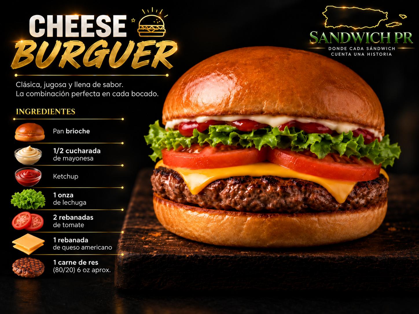 Cheese Burguer — Sandwich PR